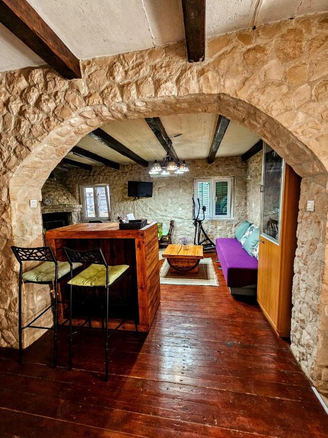 Dalmatia Rustica Comfortable One Bedroom+Fireplace Zadar Exteriér fotografie